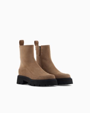 STIVALETTO SCAMOSCIATO