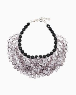 ROUND NECKLACE FACETED BOULES