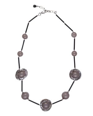NECKLACE GEOMETRICAL EL.SATELL