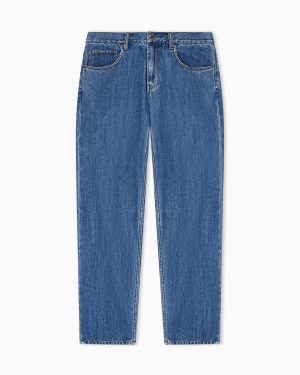 J73 loose fit jeans in Lyocell blend denim