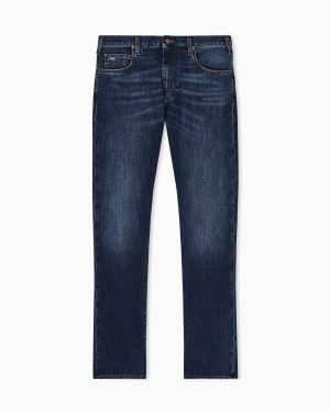 J45 Regular-fit washed 11.5 oz comfort denim jeans