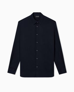 Stretch Pima cotton shirt