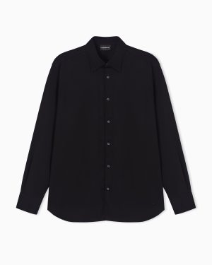 Stretch Pima cotton shirt