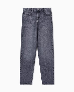 J90 regular-fit used-look Lyocell-blend denim jeans